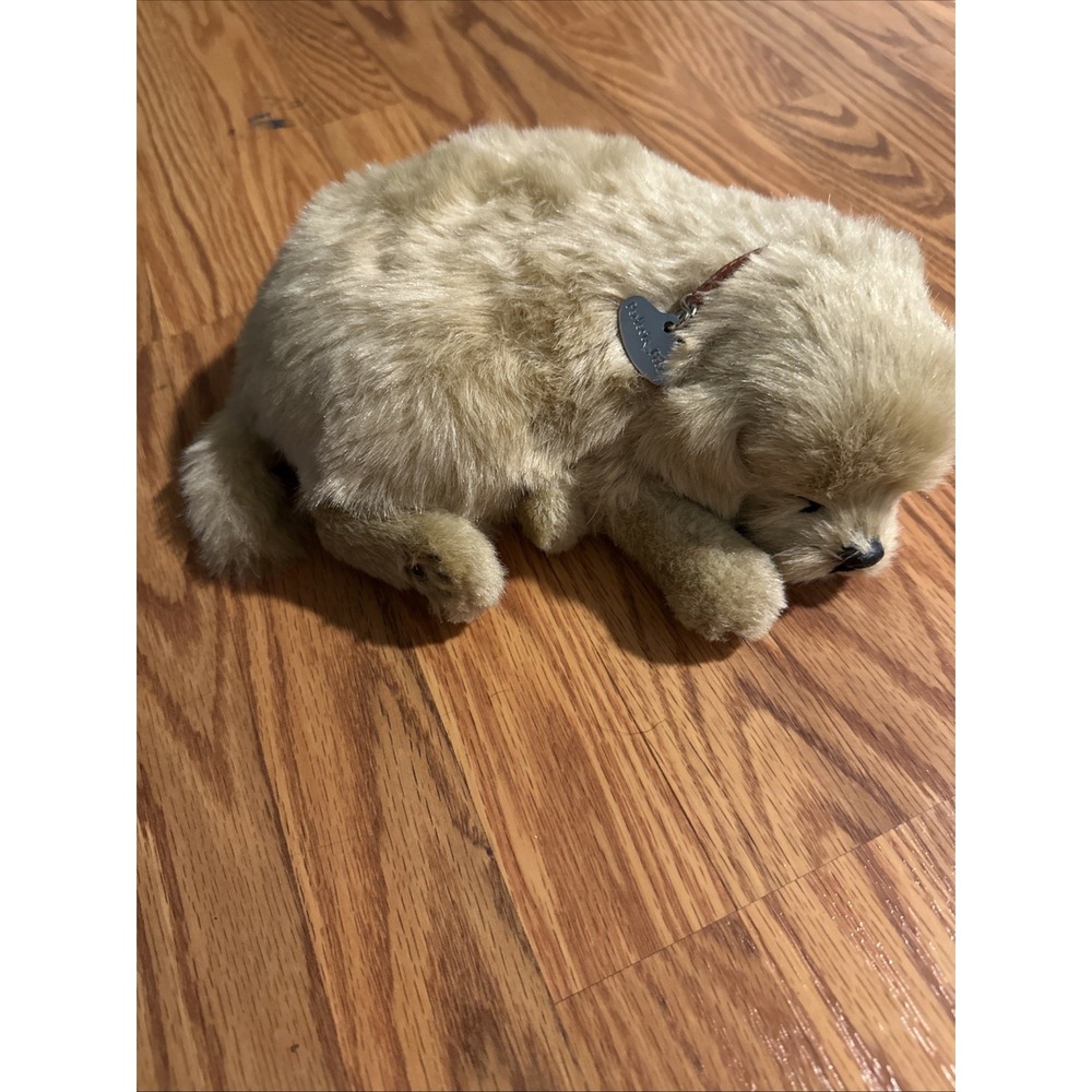 PERFECT PETZZZ Sleeping Golden Retriever Puppy Dog Lifelike Breathing - Works